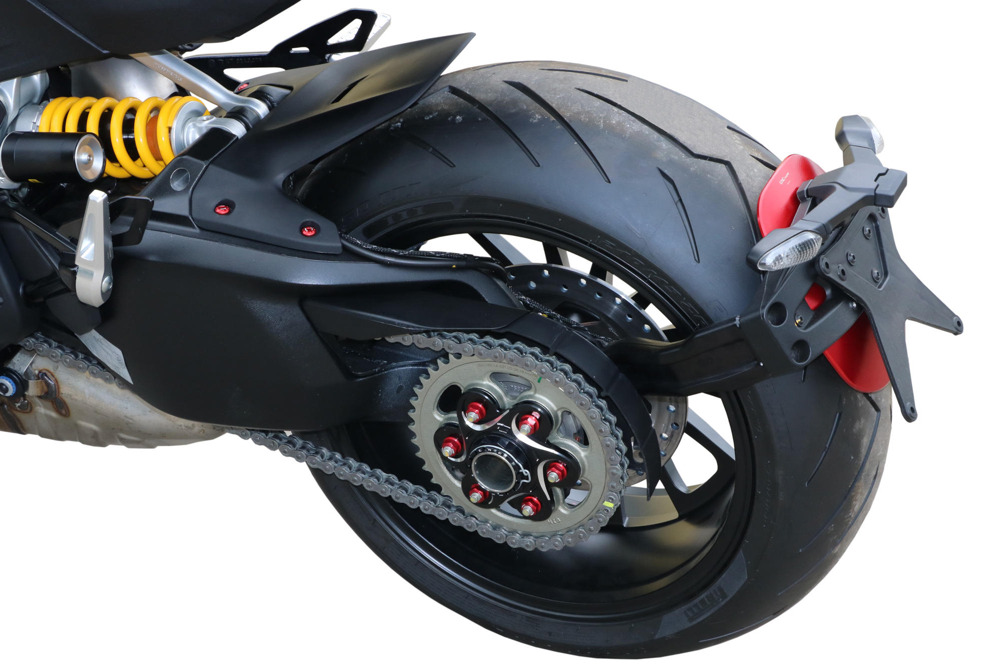 CNC Racing Rear Mudgard (fender) Screw Kit for the Ducati Diavel
